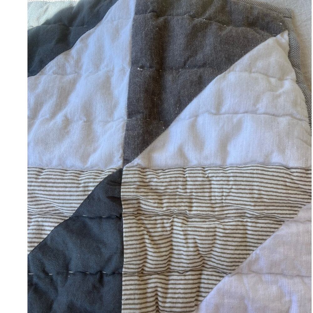 LL Bean Flying Geese Standard Quilted Pillow Sham | set of 2 NEW - Picture 7 of 8